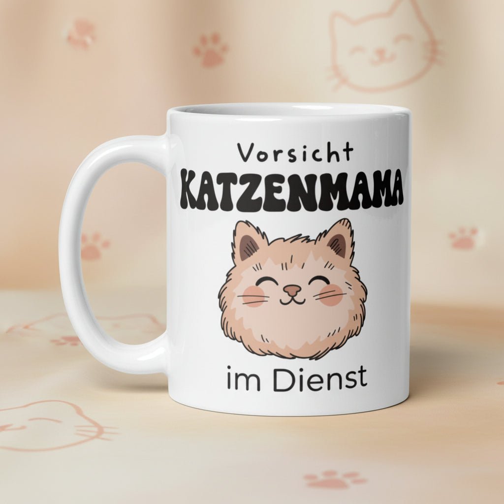 Vorsicht, Katzenmama im Dienst – Katzentasse